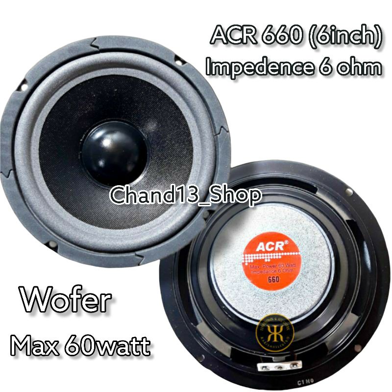 speaker acr 660 spiker acr 6 inch