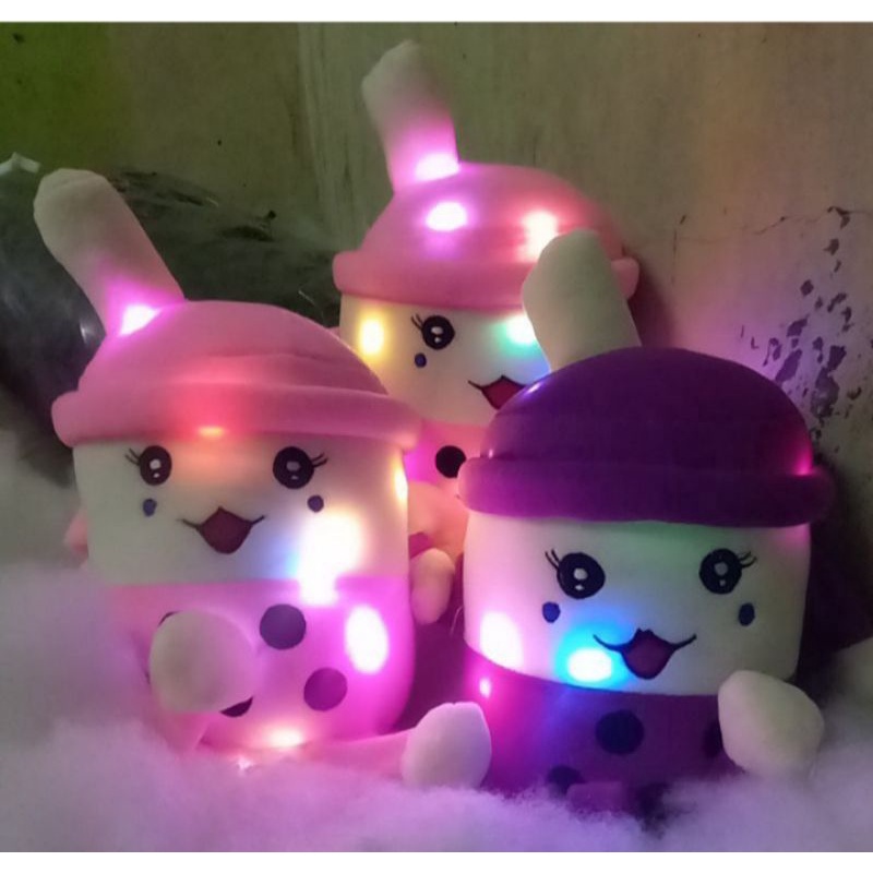 Boneka Boba Led Nyala Ukuran L Mainan anak Lucu Viral Murah