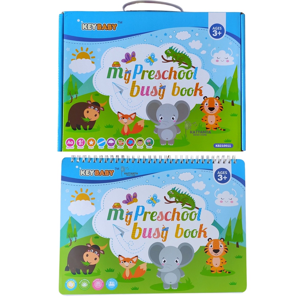 BUKU ANAK - MY PRESCHOOL BUSY BOOK
