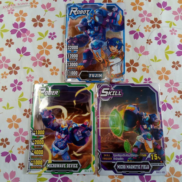 hero of robots normal set fujin ngv5