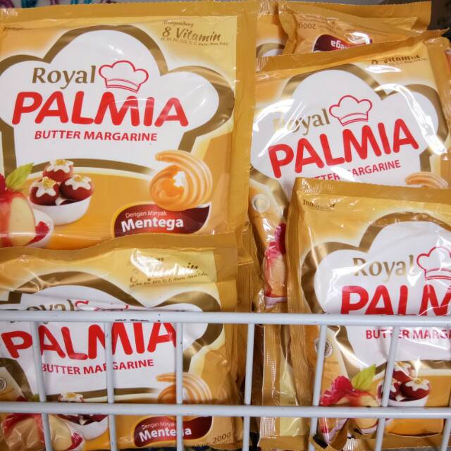 

Royal palmia 200gr Butter margarin