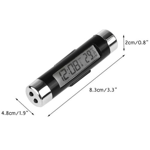 Trend-JAM DIGITAL DASHBOARD MOBIL TERMOMETER SUHU AC DENGAN LAMPU