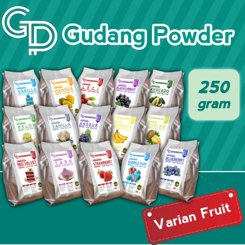 

Bubuk Varian Buah 250gr