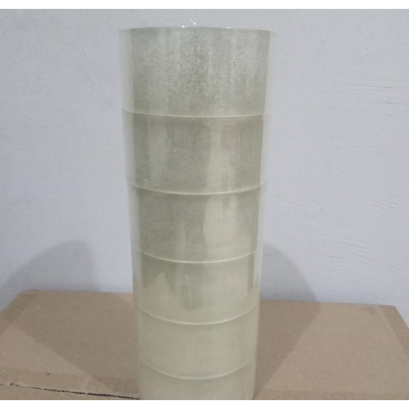 

Plakban Bening Transparant/ packing sarang walet / isolasi / plakban / lakban