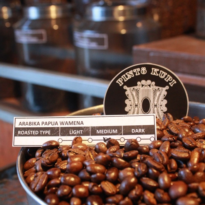 

H2J0U2J1U Kopi Arabika Papua @250Gram - Biji Sangrai HyYj