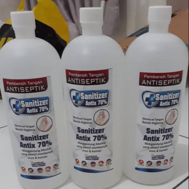 Hand sanitizer 1liter Antix 70% sanitizer 1liter/hand sanitizer 1liter