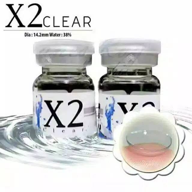 SOFTLENS X2 CLEAR TAHUNAN (1 BOTOL / SETENGAH PASANG)