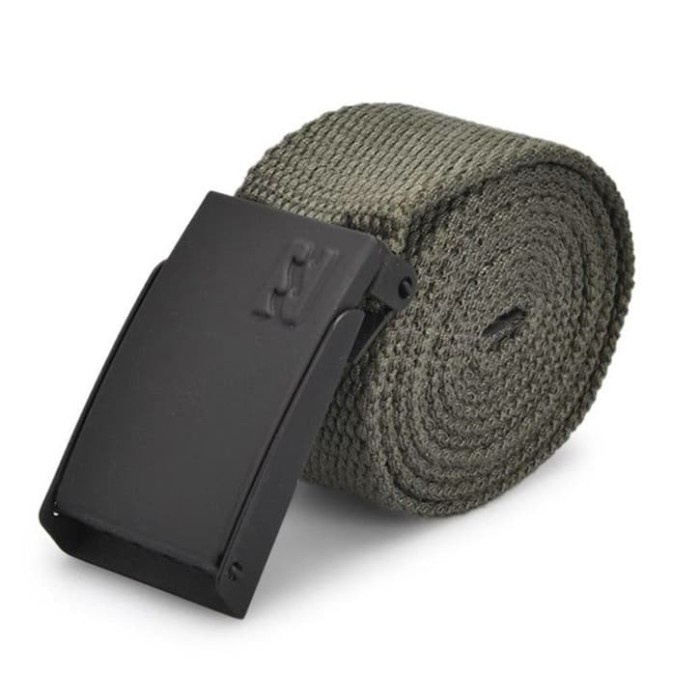 Billabong Cog Web Belt Gesper Sabuk Military Green Black ORIGINAL