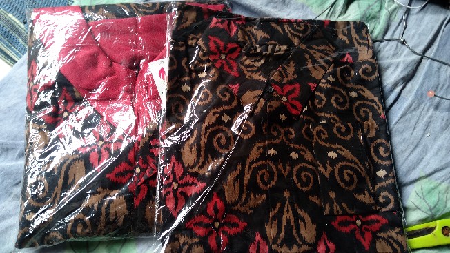 Bisa Cod !!! Couple Gamis Andini | Couple Batik Terbaru | Harga Sudah 1 Set