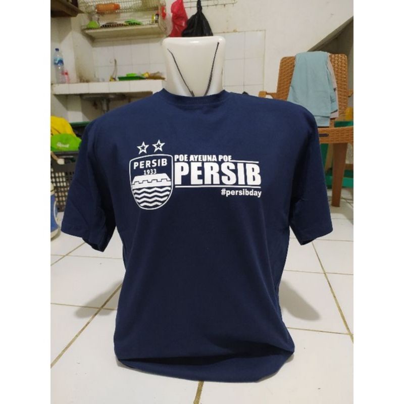 Kaos t-shirt Persib Bandung | Kaos Distro Persib Bandung| Kaos pria wanita Bobotoh Persib Bandung