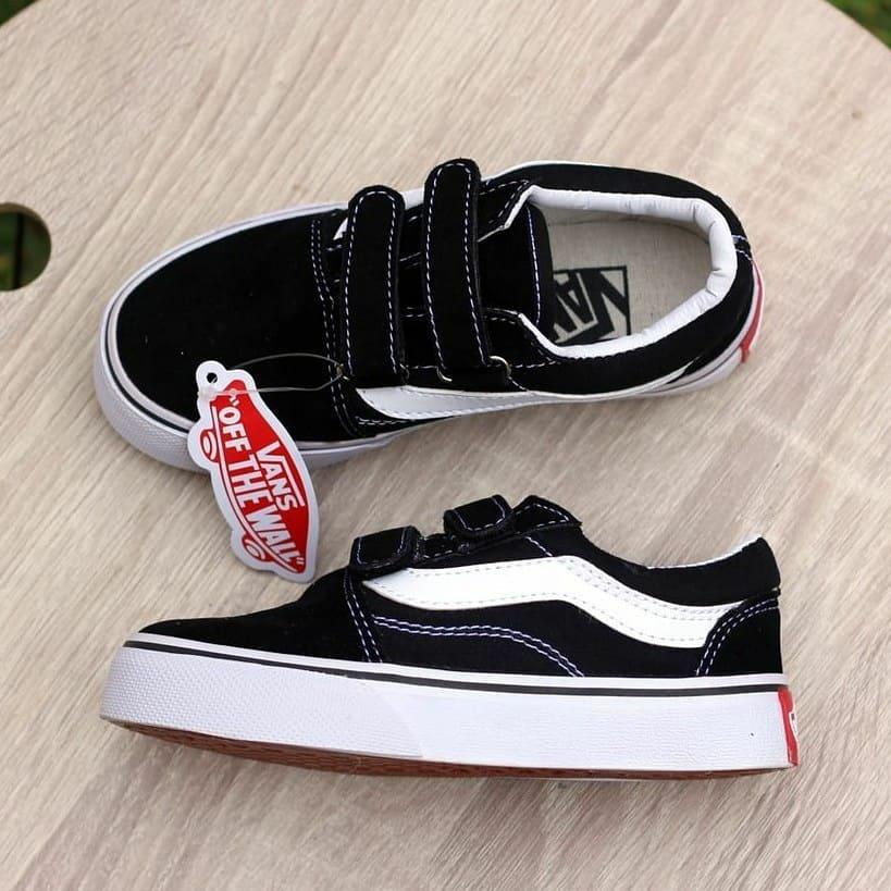 Supplier Sepatu OLd Skool Vans_231_Sepatu trend masa Kini / Sepatu Anak Vans Casual Sneakers