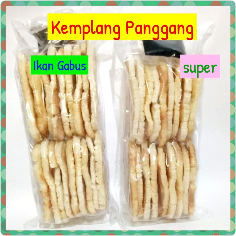 

KEMPLANG KERUPUK PANGGANG GABUS LONJONG PALEMBANG