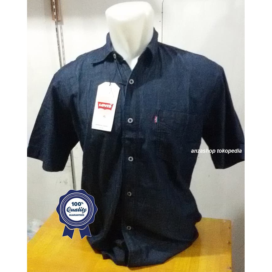 kemeja levis lengan pendek