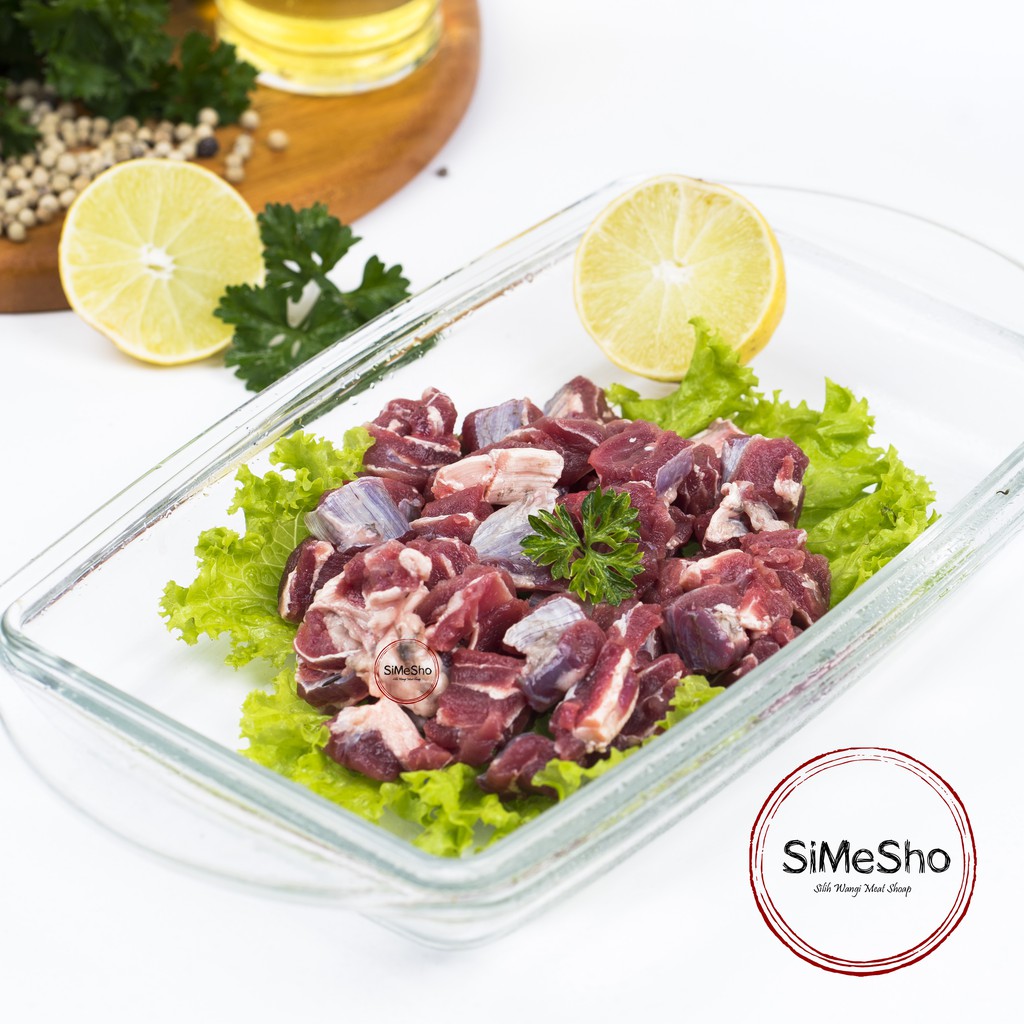 

Beef - Daging sapi - Sengkel - Shank - Potongan dadu