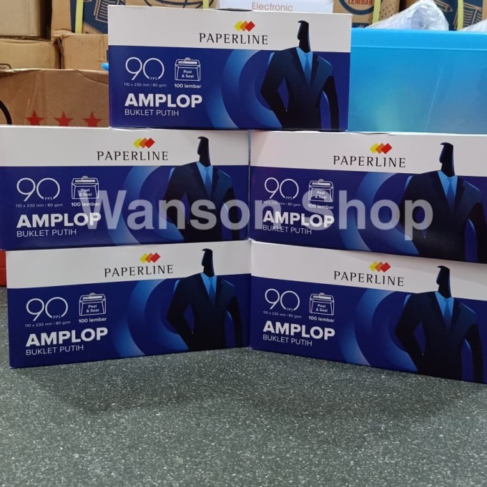 

MENYURAT-SURAT- AMPLOP PAPERLINE 90 POLOS / ENVELOPE 90 PPS POLOS -SURAT-MENYURAT.
