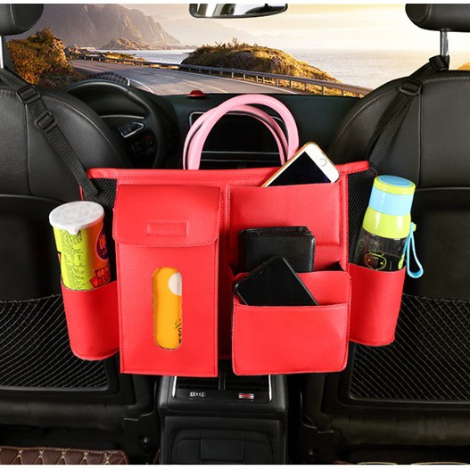 MIDDLE CAR SEAT ORGANIZER Tas Tengah Gantung Pembatas Jok