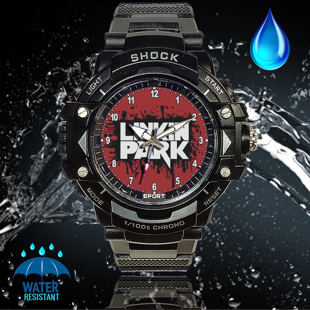 (JOS GANDOS BOS) Jam Tangan  LINKIN PARK - 1 (Exclusive)