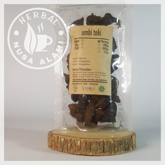 

UMBI RUMPUT TEKI KERING | MURNI PREMIUM | Cyperus Rotundus 100g