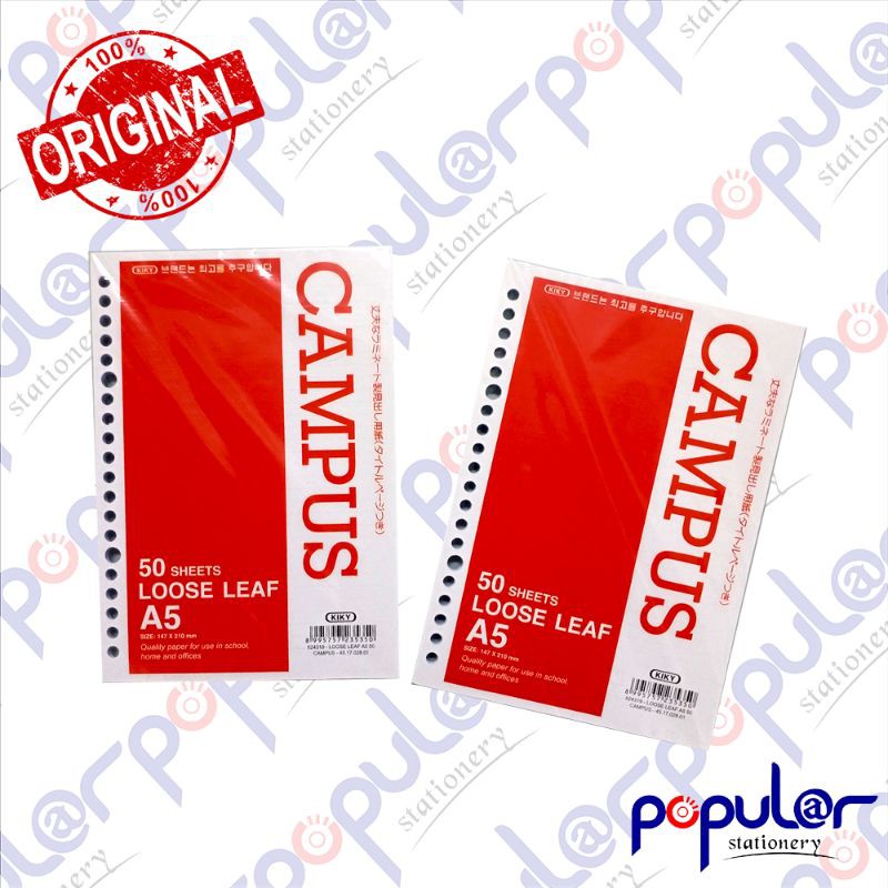 

Loose Leaf Kiky Polos A5 / 50