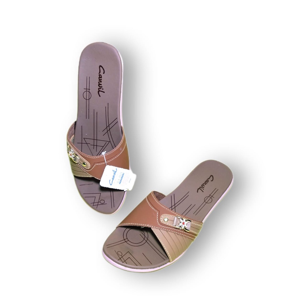 Sandal Wanita Ban 2 Sandal Wanita Slop  slip-on Gesper ban 1 Simple Sandal Slop Wanita Sandal Cewek Sandal Turki Terbaru Kekinian Sandal Flat Murah Sendal cewek Perempuan Bahan Kulit Import Ukuran 36 37 38 39 40