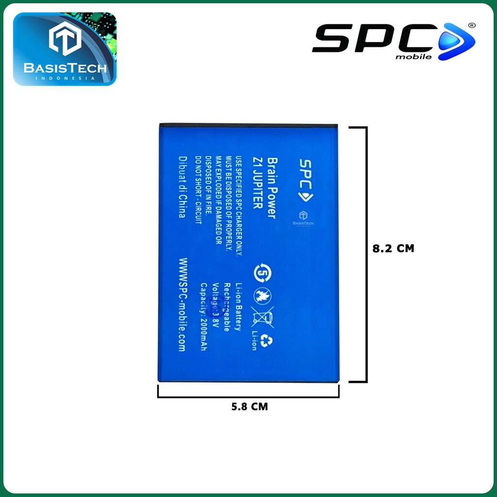 BATERAI SPC Z1 Jupiter - ORI99 GOOD QUALITY