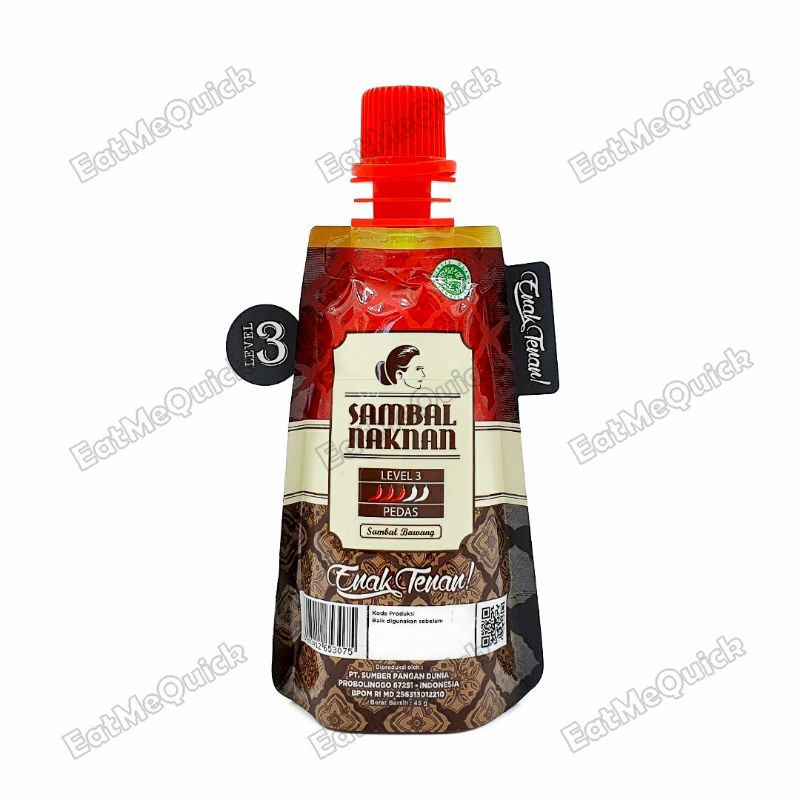 

Naknan Sambal Bawang Nak Nan Sambel Kemasan Pouch