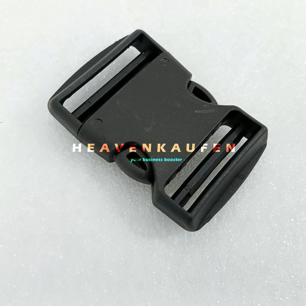 Buckle Slop Kunci Sodok 5 cm Hitam PP Murah Model Kotak