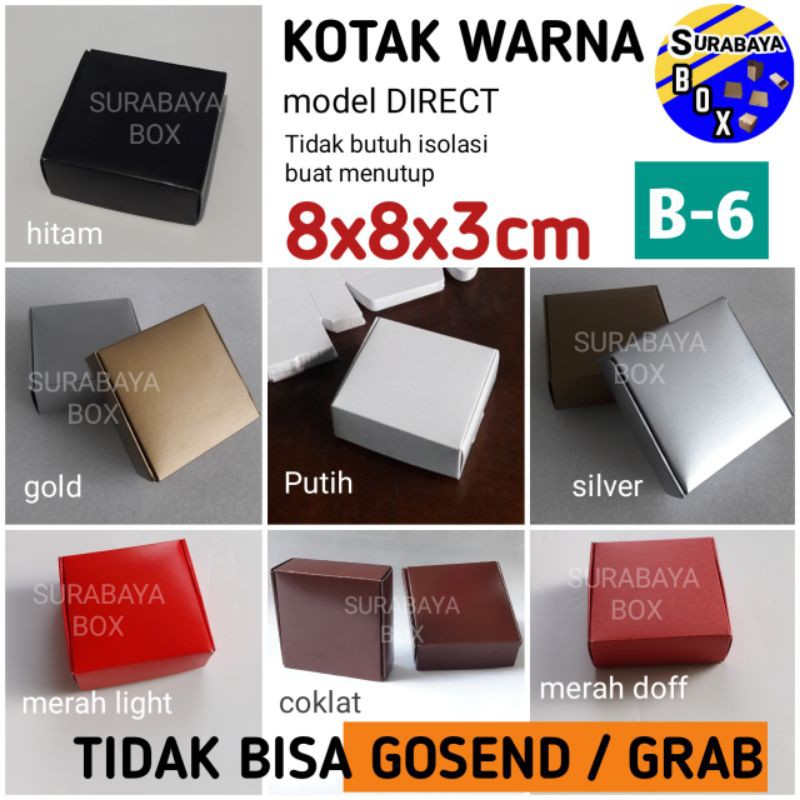 

ISI 36 KOTAK AKSESORIS B-6 TEMPAT SOUVENIR PILLOW BOX KARDUS BUNGKUS KADO