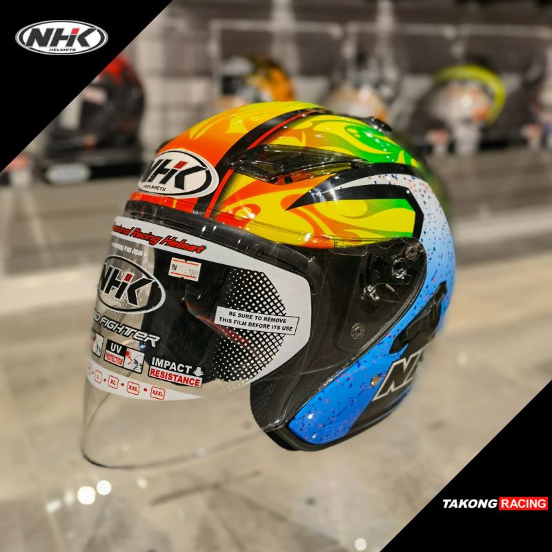 HELM NHK R1 v2 Karel abraham 2/0 arai R-1 r 1 rx7x shoei fortune cat