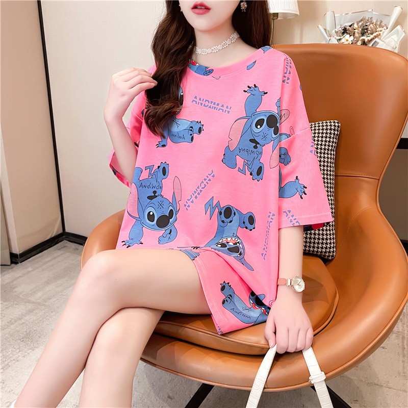 OVERSIZED TEE STITCH LILO FIT TO XL / OVERSIZED GIVE OVER