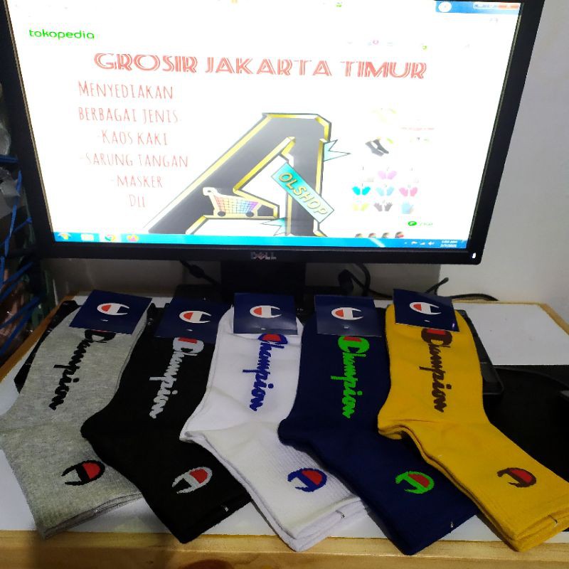 KAOS KAKI CHAMPION SPORT PENDEK DIATAS MATA KAKI CATTON IMPORT