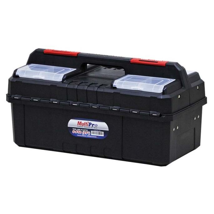 MULTIPRO TOOL BOX PLASTIC S-F50 25 PERKAKAS TOOLS DSGV6546E