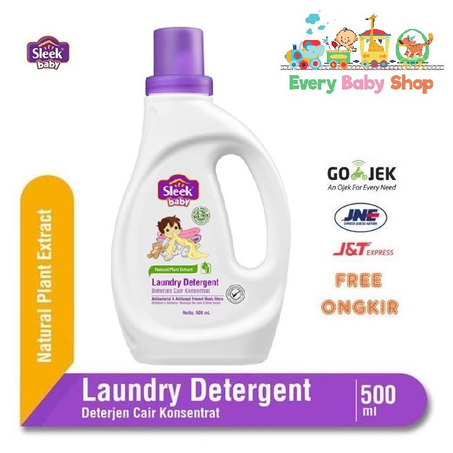 SLEEK Baby LAUNDRY  Detergent 500 ml Botol Deterjen Sabun 