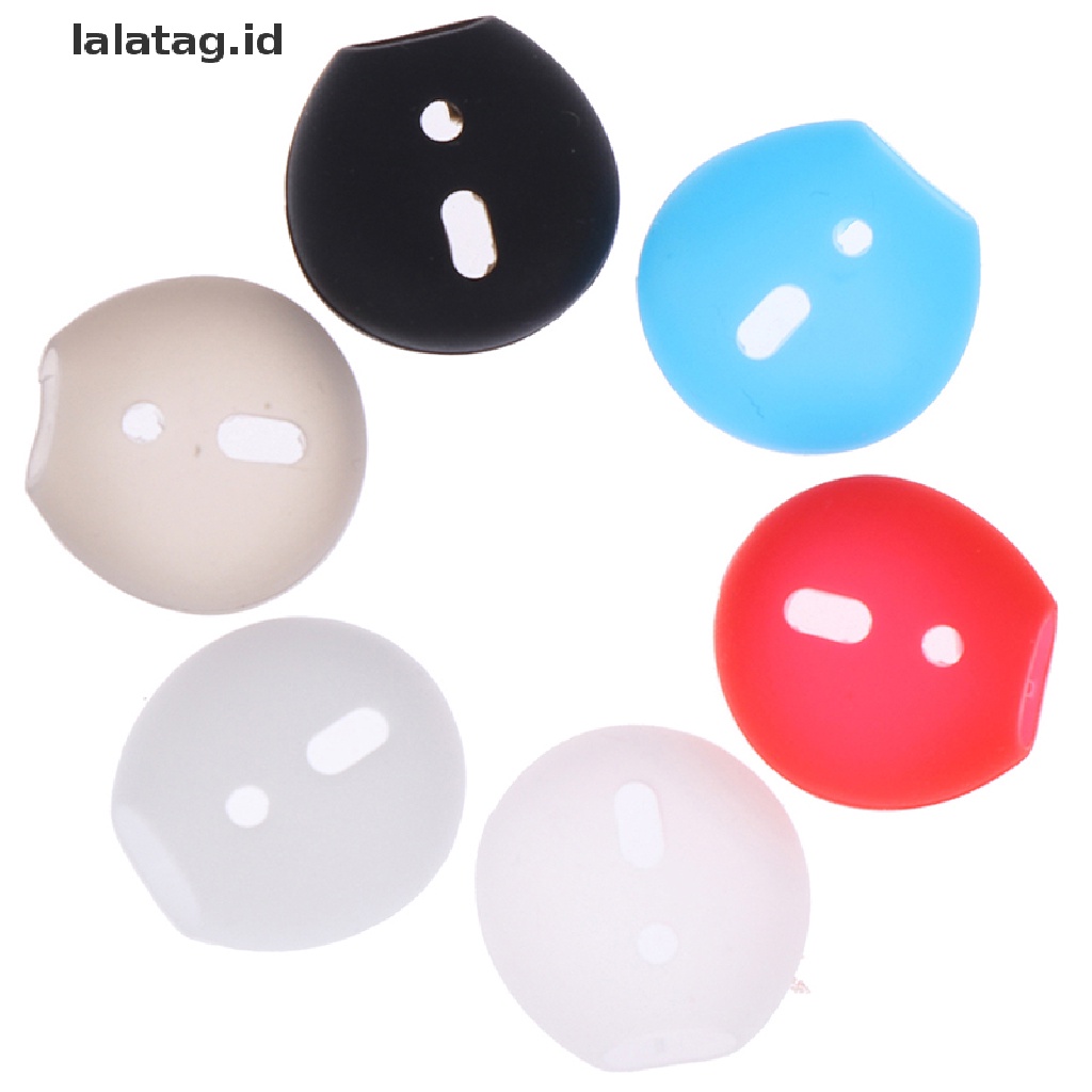 (lalatag) 2pcs / Set Pad / Bantalan Earplug Earphone Pengganti Bahan Silikon