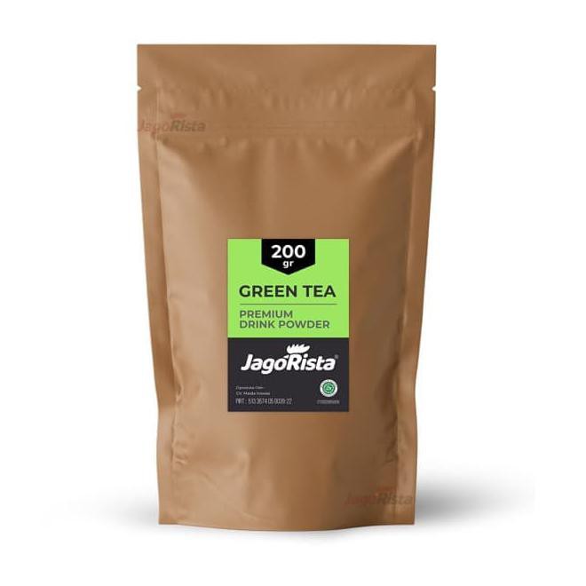 

edud (200gr) premium matcha green tea (bubuk minuman/bubble drink powder) aft9
