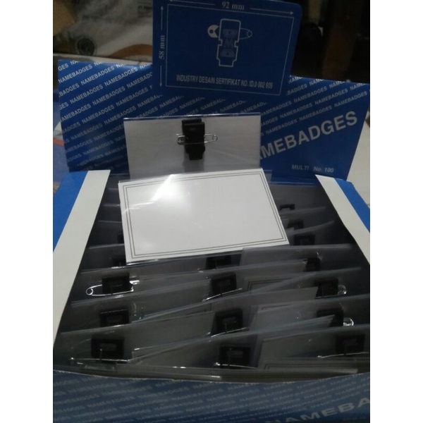 

Namebadges / Name Tag / Penanda Nama ( satuan )