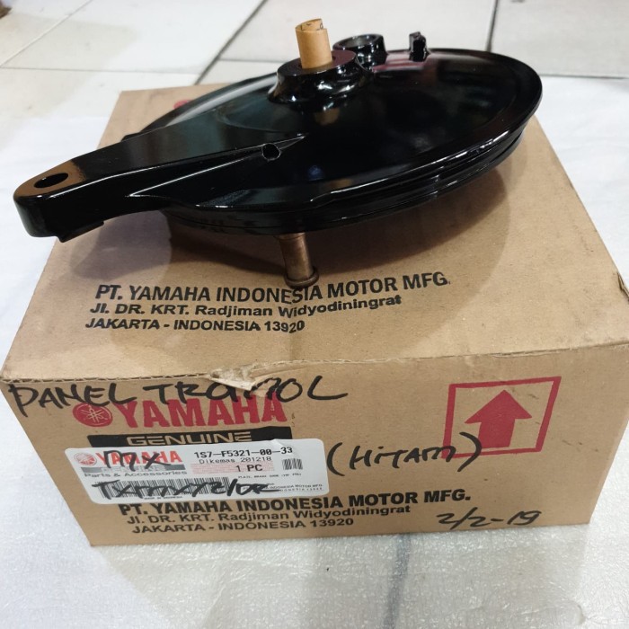 PANEL TUTUP TROMOL JUPITER MX VEGA ZR 1S7-F5321-00-33 ORISINIL YAMAHA
