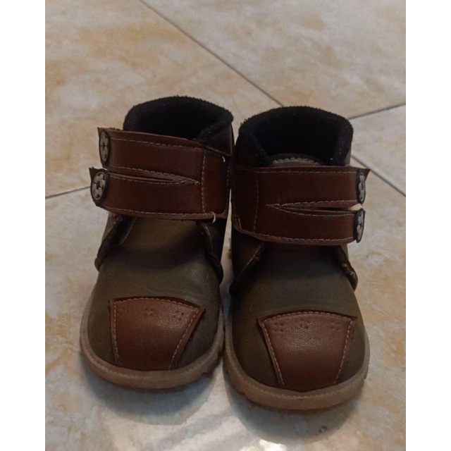 preloved sepatu boot anak size 23 baby