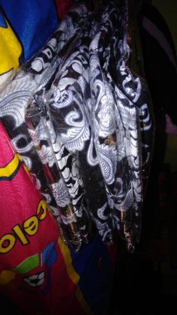 Batik Couple Keluarga Sania Ruffle Ori Ndoro Jowi Dnt Ulir Putih