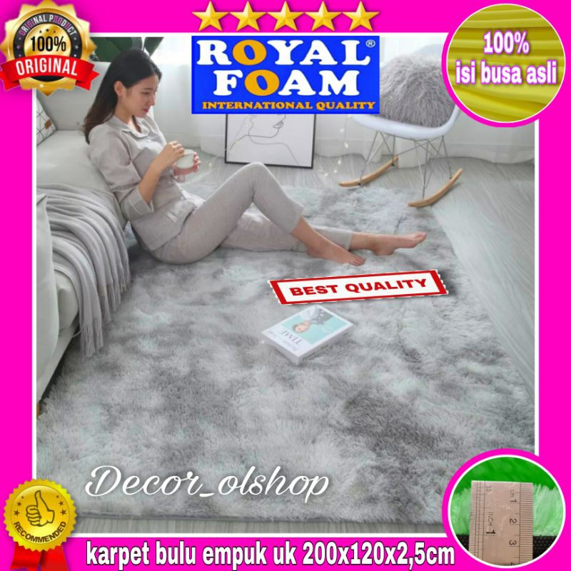 Karpet bulu uk 200x120x2 5cm Shopee Indonesia