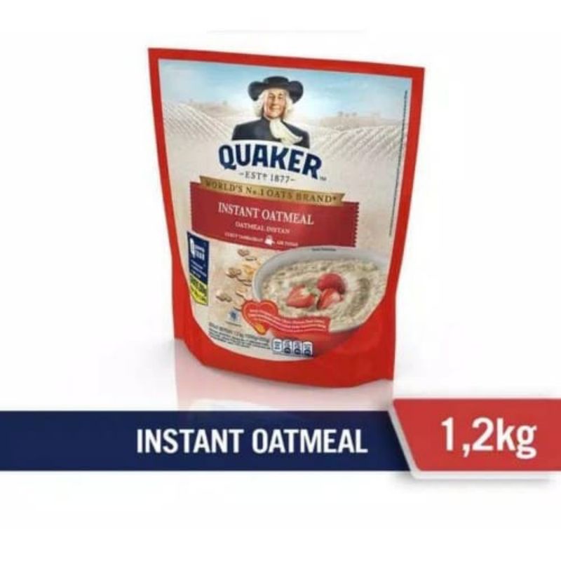 

Oatmeal Quaker 1200 g / Oatmeal Diet / Oatmeal Instan