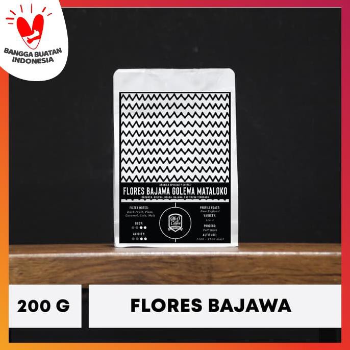 

Bubuk/ Biji Kopi Arabika Flores Bajawa Golewa Mataloko Specialty 200gr - BIJI SANGRAI TERBARU