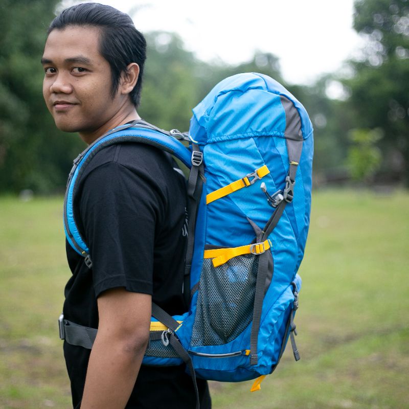 Paket tas gunung keril carrier rei Toba 35 + 5L INCLUDE RAINCOVER - Ransel arei toba 40L - Tas gunung 40l rei toba