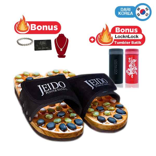 JEIDO Power Sandal  Kesehatan  Far infrared ukr M dan L 