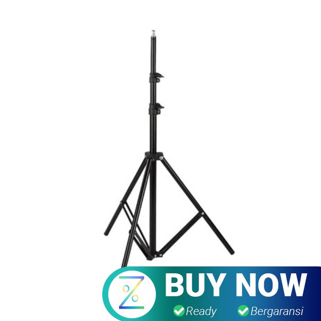 TaffSTUDIO Portable Light Stand Tripod 3 Section 200cm for Studio Ligh