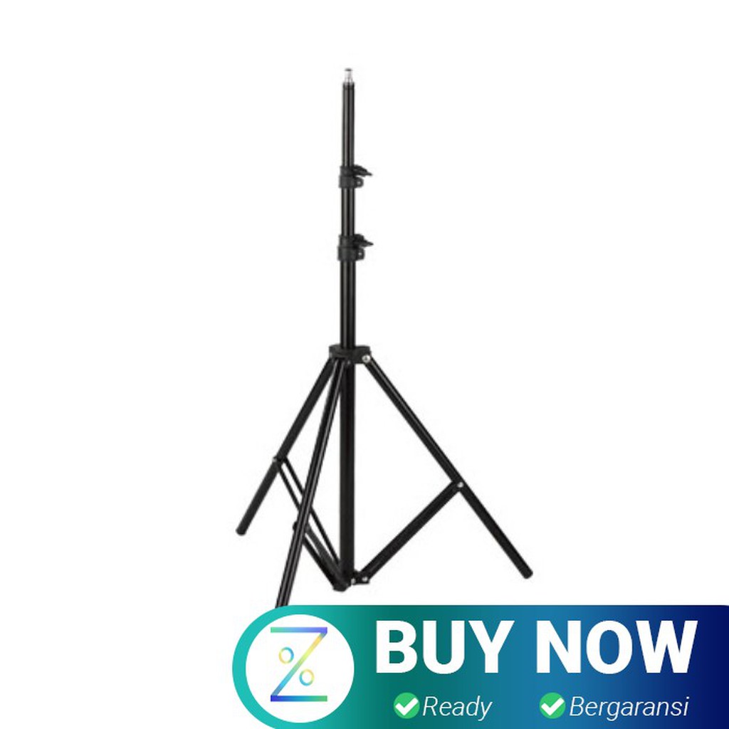 TaffSTUDIO Portable Light Stand Tripod 3 Section 200cm for Studio Ligh