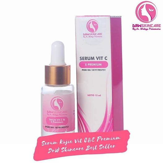 SERUM VIT C E DRW SKINCARE - ANTI FLEK HITAM 100%ORIGINAL