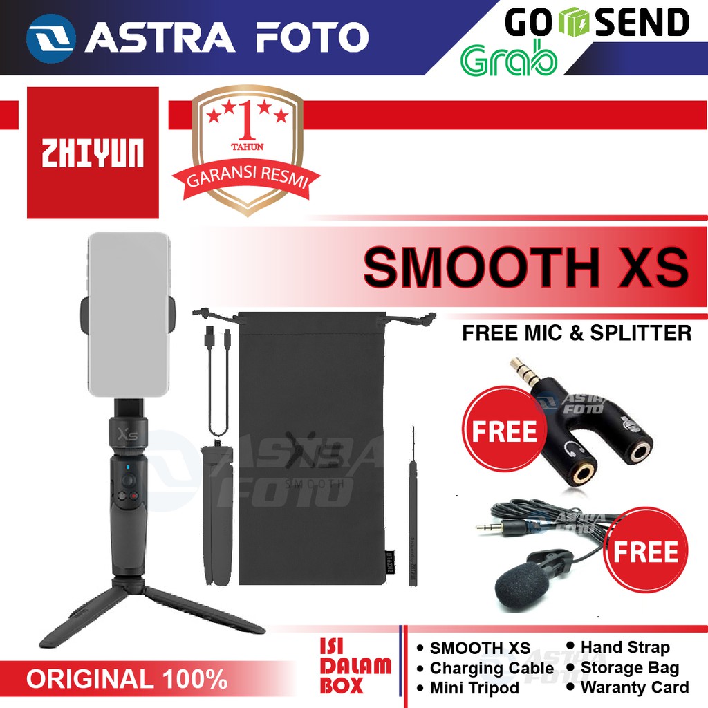 ZHIYUN SMOOTH XS - GIMBAL HP SMARTPHONE GARANSI RESMI
