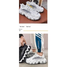 マ PBT Sepatu Sneaker Pria Import - kasual MEN‘S Sprot Shoes Fashion 2022“GZ02” BOX POLOS） Kekinian