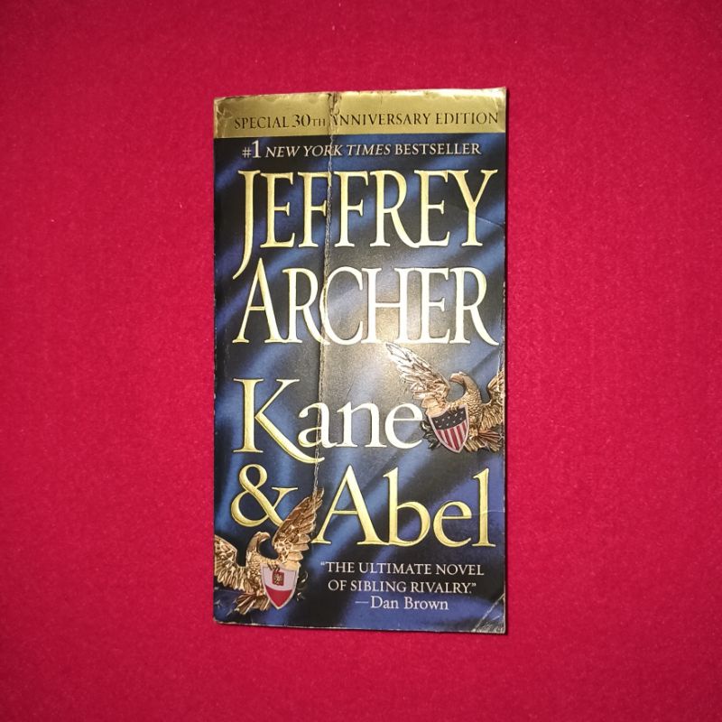 novel bahasa Inggris Jeffrey Archer kane and Abel